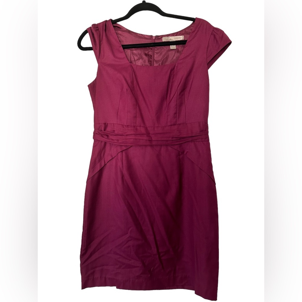 Forever 21 Juniors Medium Eggplant Purple Mini Sheath Dress